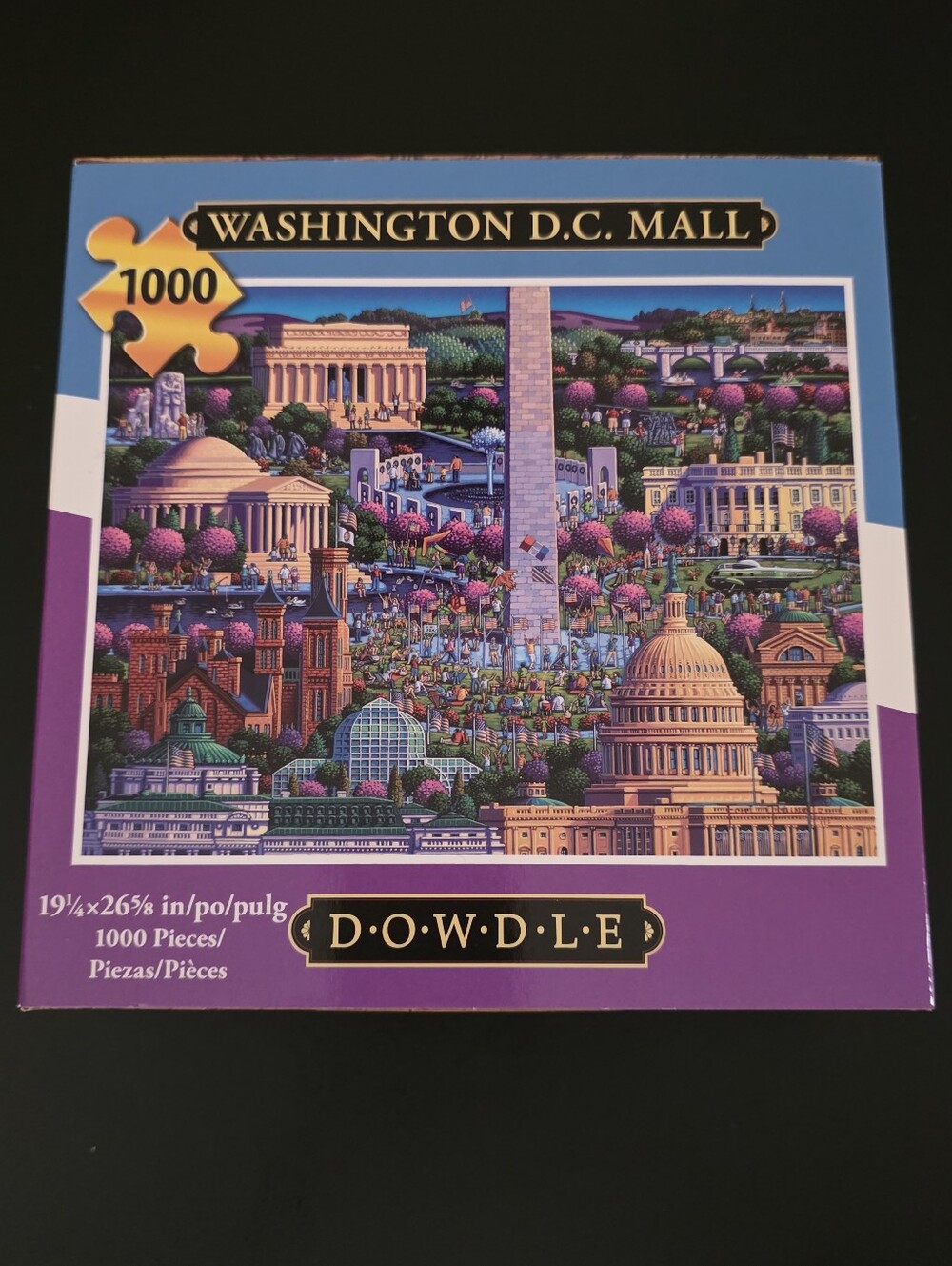 Dowdle Washington DC Mall 1000 Piece Jigsaw Puzzle